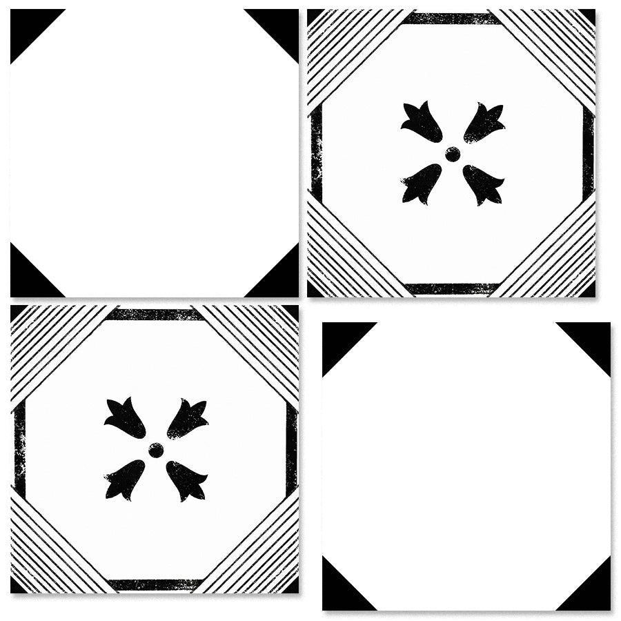 中國佛山瓷磚 China Foshan Tiles Encaustic Tiles 啞光地磚 牆磚 F2118 F2126 花磚 裝飾磚 混裝發貨 隨機圖案 20×20cm