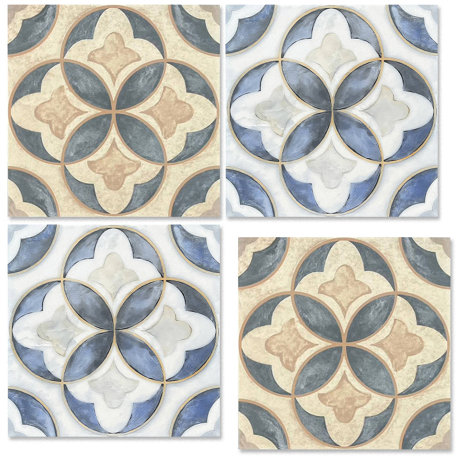 中國佛山瓷磚 China Foshan Tiles Encaustic Tiles 啞光地磚 牆磚F30496 F30627花磚 裝飾磚 混裝發貨 隨機圖案 30×30cm