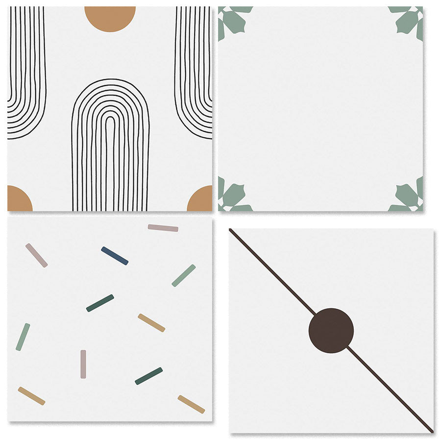 中國佛山瓷磚 China Foshan Tiles Encaustic Tiles 啞光地磚 牆磚F2127 F2132 F2140 F2147 花磚 裝飾磚 混裝發貨 隨機圖案 20×20cm