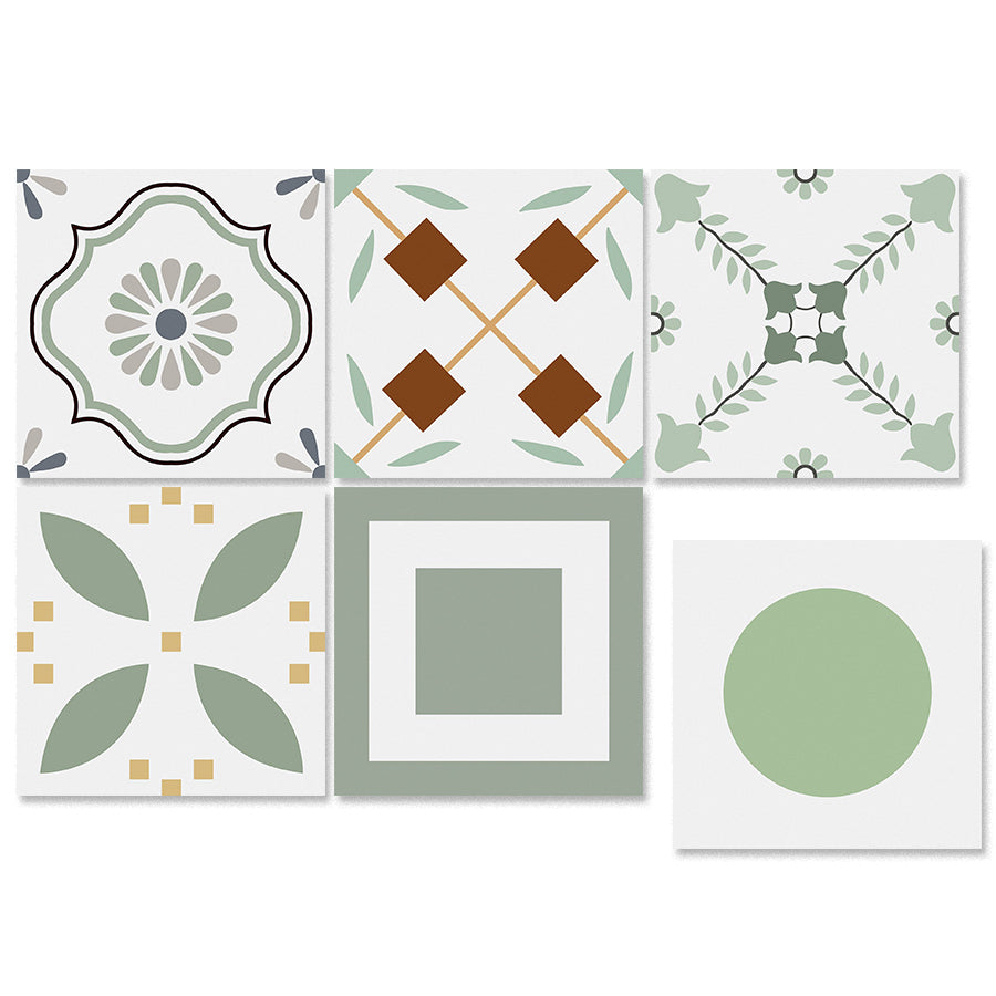 中國佛山瓷磚 China Foshan Tiles Encaustic Tiles 啞光地磚 牆磚F30508 F30509 F30510 F30511 F30512F30513花磚 裝飾磚 混裝發貨 隨機圖案 30×30cm