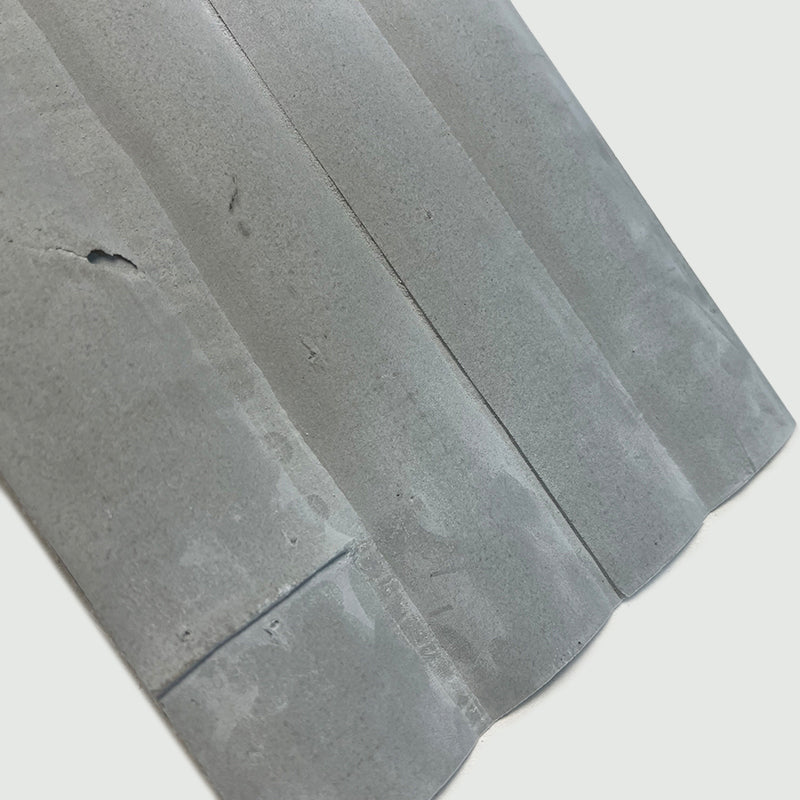 Flexible Stone 軟瓷 Veneer Sheet Interior and Exterior 柔性石材 真石質感 防水防潮 室內戶外可用 大竹紋290x59cm淺灰030A