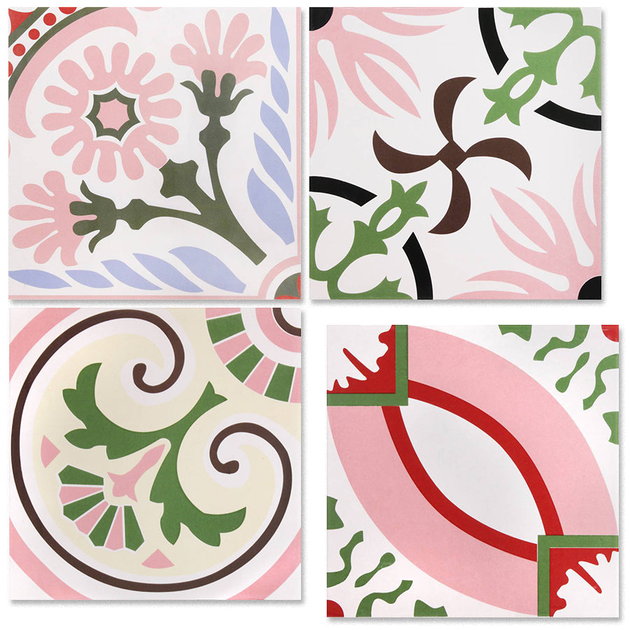 中國佛山瓷磚 China Foshan Tiles Encaustic Tiles 啞光地磚 牆磚F30362 F30364 F30369 F30370花磚 裝飾磚 混裝發貨 隨機圖案 30×30cm