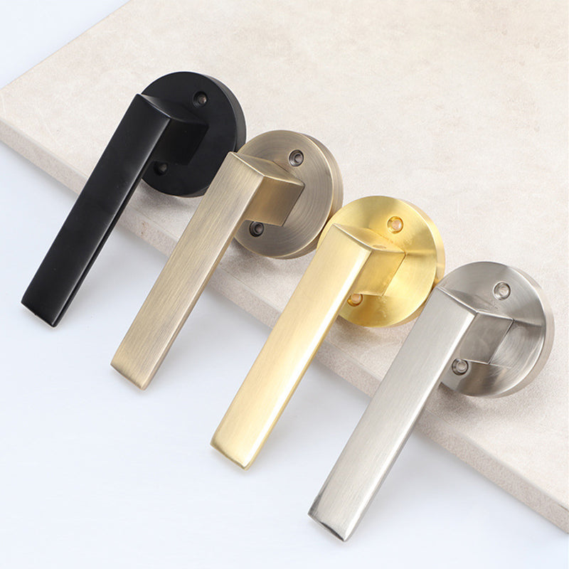 Door Lock Doors Handles Doors Hardware 標配款 F08系列 門鎖 門把手 冇鎖孔 浴室衛生間門鎖 方形拉手 一體鎖