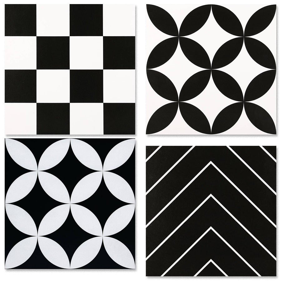 中國佛山瓷磚 China Foshan Tiles Encaustic Tiles 啞光地磚 牆磚F30001 F30005 F30013 F30095花磚 裝飾磚 混裝發貨 隨機圖案 30×30cm