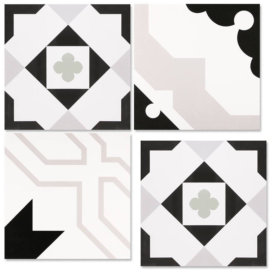 中國佛山瓷磚 China Foshan Tiles Encaustic Tiles 啞光地磚 牆磚F30012 F30014 F30026花磚 裝飾磚 混裝發貨 隨機圖案 30×30cm