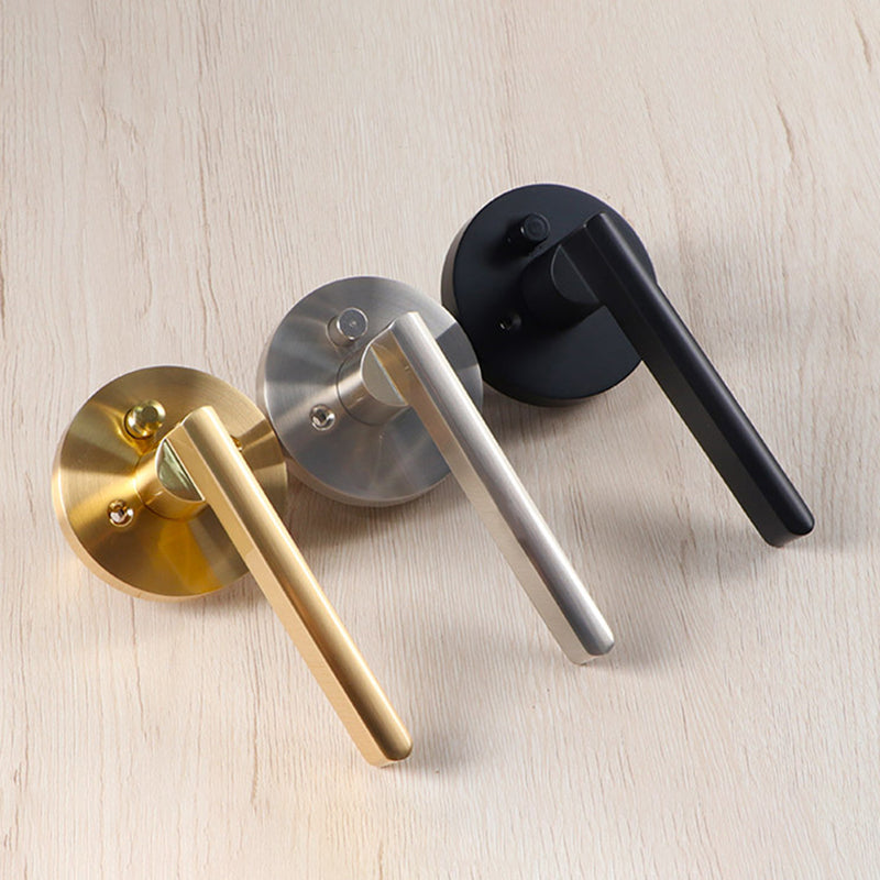 Door Lock Doors Handles Doors Hardware 標配款 F06系列 門鎖 門把手 冇匙款 浴室衛生間門鎖 圓形鎖 一體鎖