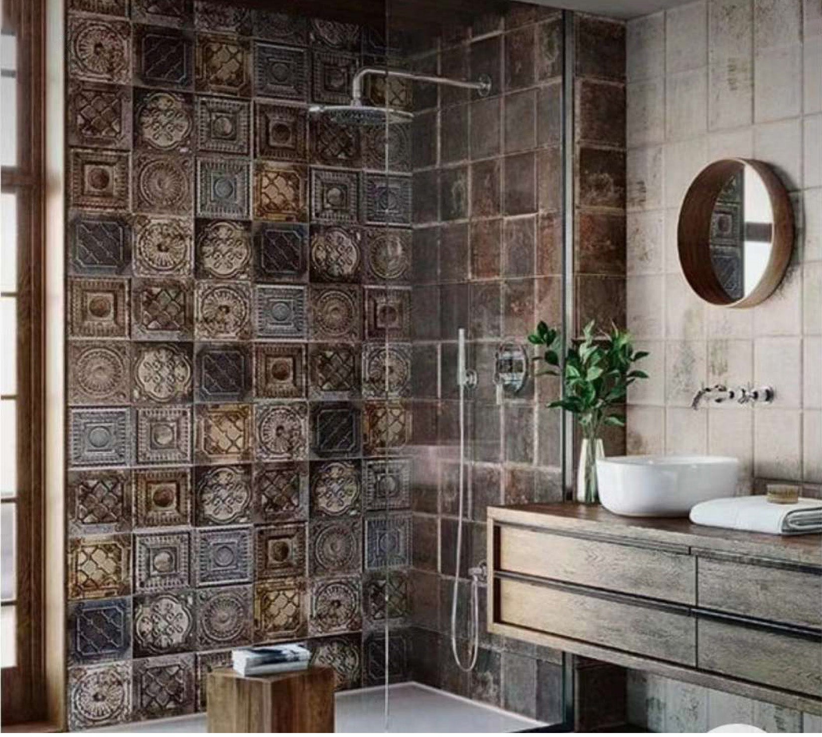 西班牙 Spain MAINZU S5504JJ3-41D S5504JJ31-55D 20×20cm METALLO GREY 吸水磚 花磚 藝術磚