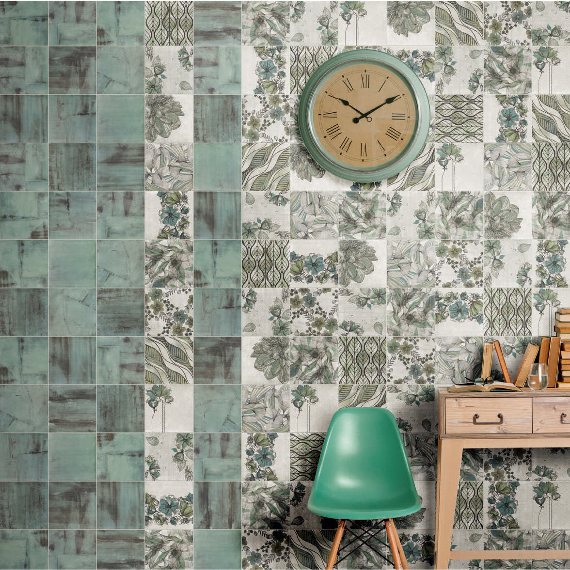 西班牙 Spain MAINZU S5506JJ1-34D S5506JJ3-79D S5506JJ1-41D S5506JJ1-09D 20×20cm VERONA VERDE 吸水磚 花磚 藝術磚