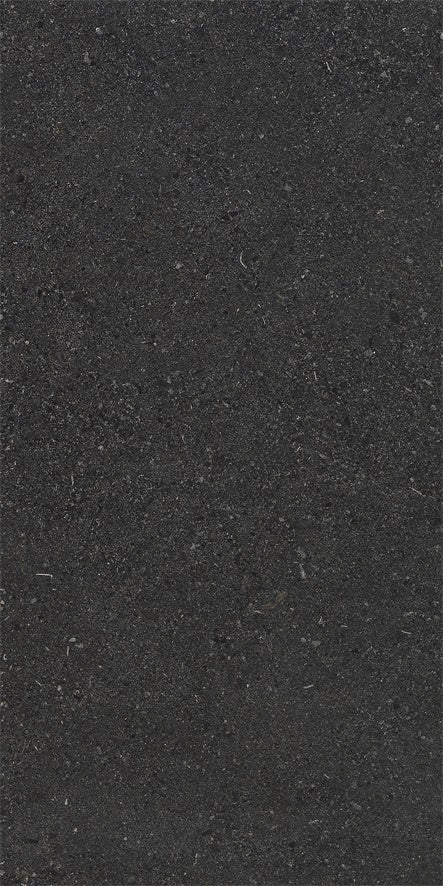 意大利設計磁磚 Italian Design Tiles 水磨石 深灰 FS7515081GY 75×150cm 地磚 牆磚 柔光磚 Dry grain and throw 半拋幹粒工藝 Dumb and soft face 啞柔面