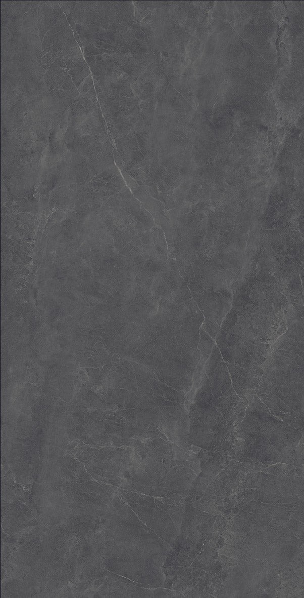 意大利設計磁磚 Italian Design Tiles 理石紋 深灰 CX918073GY 90×180cm 地磚 牆磚 柔光磚 Dry grain and throw 半拋幹粒工藝 Dumb and soft face 啞柔面
