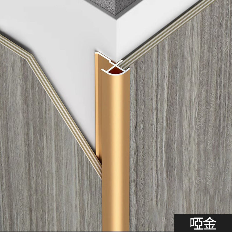 Aluminium Alloy External Corners Decorative Strip 墻板專用 鋁合金 圓弧陽角裝飾線 修邊線 長度2.5米/條