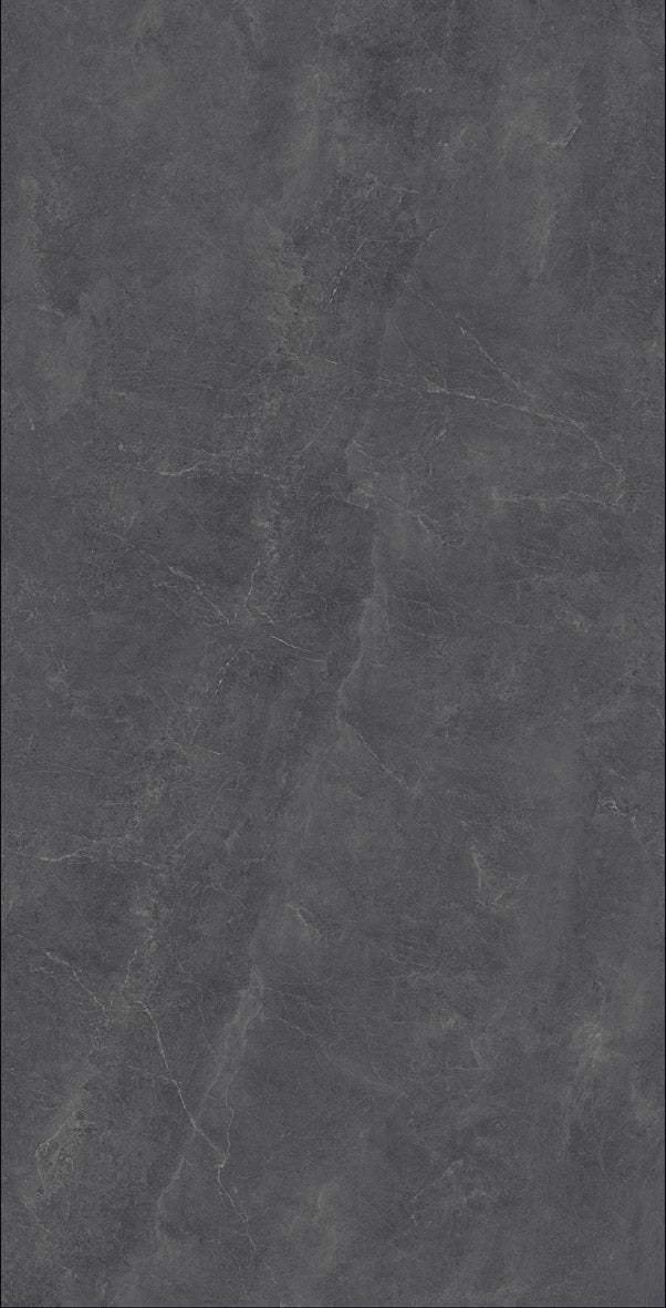 意大利設計磁磚 Italian Design Tiles 理石紋 深灰 CX918073GY 90×180cm 地磚 牆磚 柔光磚 Dry grain and throw 半拋幹粒工藝 Dumb and soft face 啞柔面