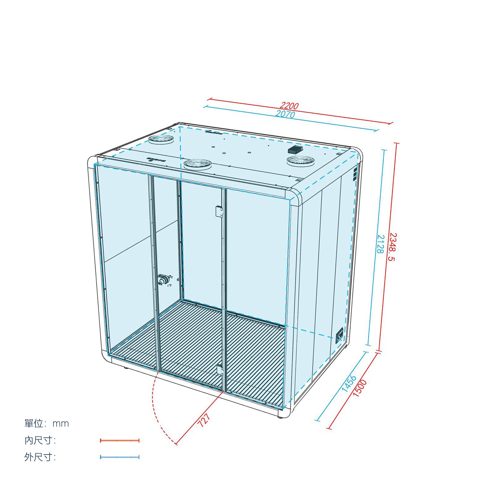 Soundproof Pods for Office YPL 隔音艙 Meeting Booths 隔音房 辦公室專用 隔音會議室 隔音會客室 包送貨安裝