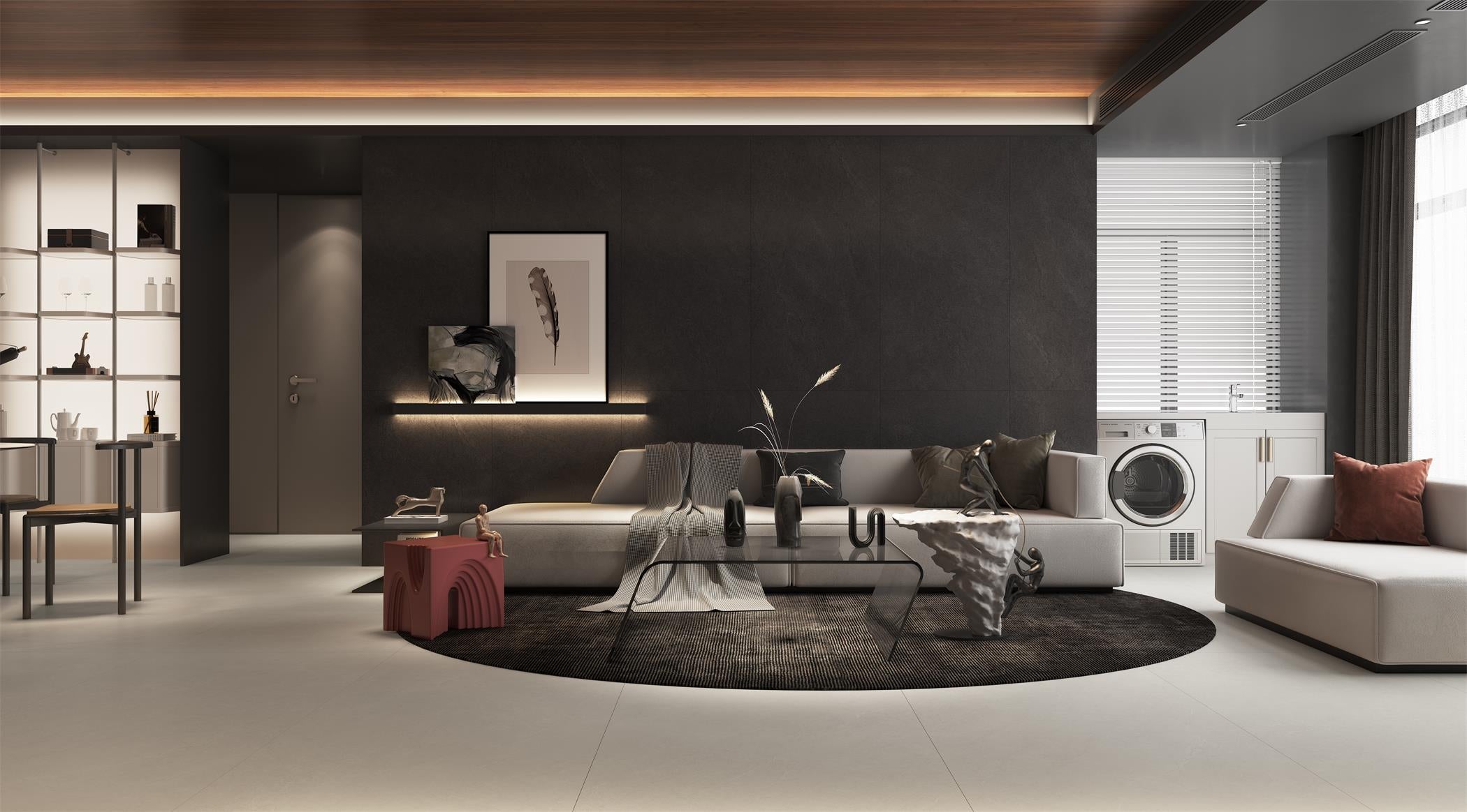 意大利設計磁磚 Italian Design Tiles 微水泥暖石 米杏 SW918061GY 90×180cm 地磚 牆磚 柔光磚 Dry grain and throw 半拋幹粒工藝 Dumb and soft face 啞柔面