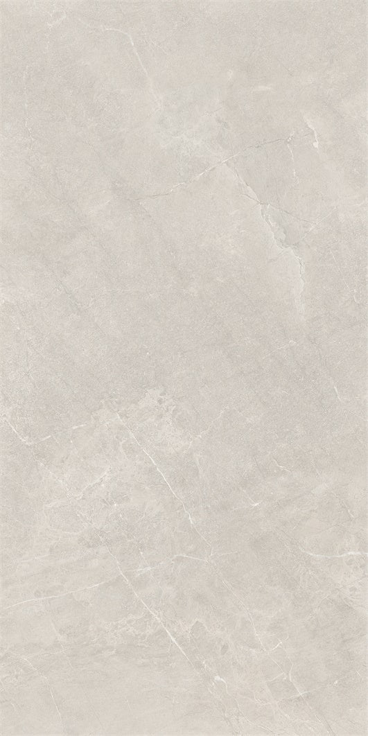 意大利設計磁磚 Italian Design Tiles 水磨石 米灰 FS7515087GY 75×150cm 地磚 牆磚 柔光磚 Dry grain and throw 半拋幹粒工藝 Dumb and soft face 啞柔面