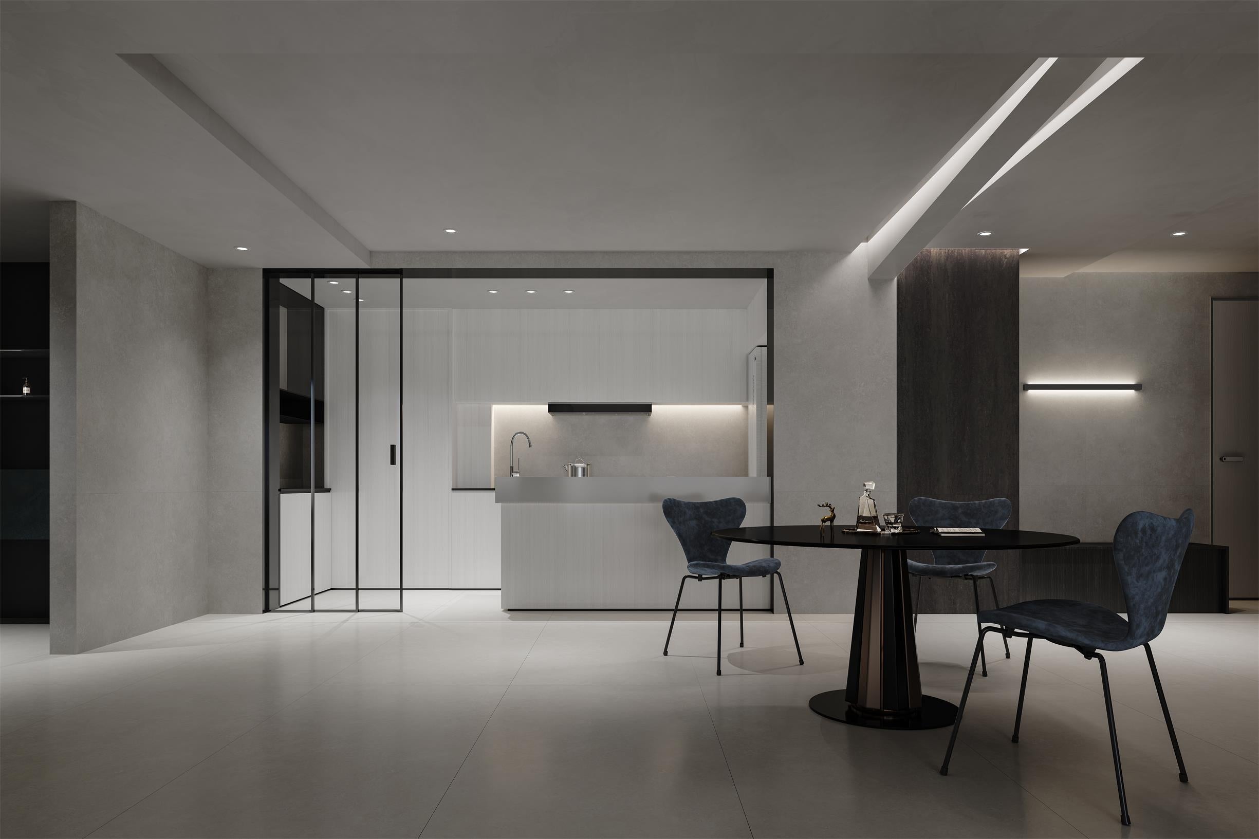 意大利設計磁磚 Italian Design Tiles 微水泥 米白 SW918106GY 90×180cm 地磚 牆磚 柔光磚 Dry grain and throw 半拋幹粒工藝 Dumb and soft face 啞柔面