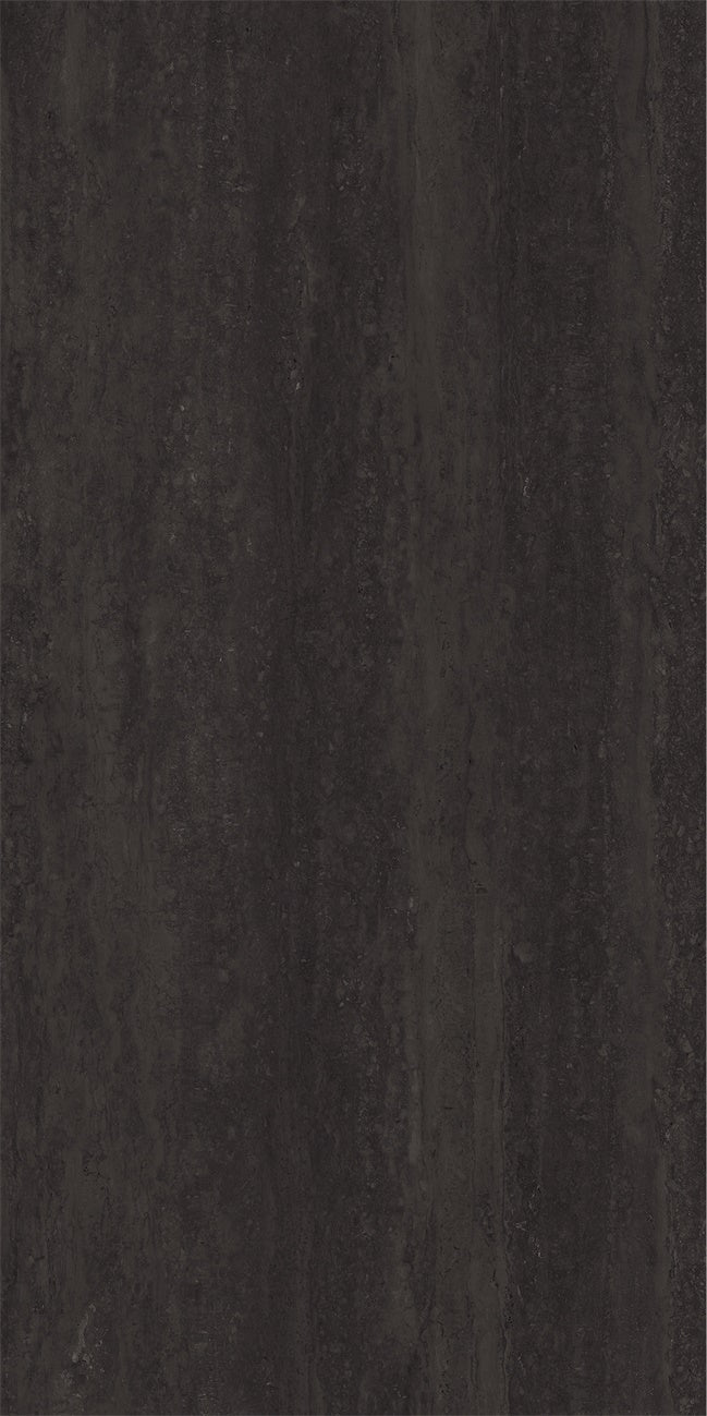 意大利設計磁磚 Italian Design Tiles 洞石 深灰 CX918071GY 90×180cm 地磚 牆磚 柔光磚 Dry grain and throw 半拋幹粒工藝 Dumb and soft face 啞柔面