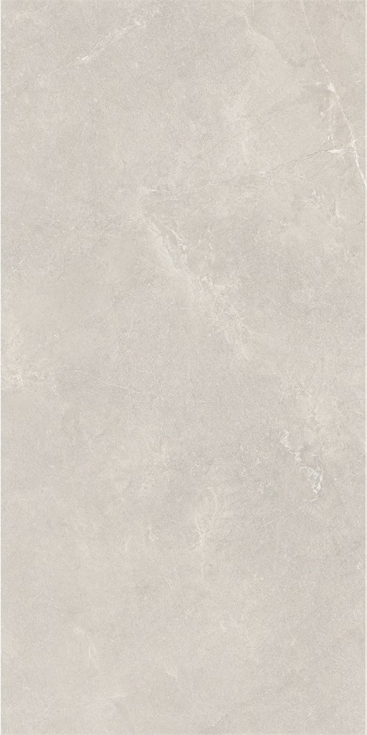 意大利設計磁磚 Italian Design Tiles 水磨石 米灰 FS7515087GY 75×150cm 地磚 牆磚 柔光磚 Dry grain and throw 半拋幹粒工藝 Dumb and soft face 啞柔面