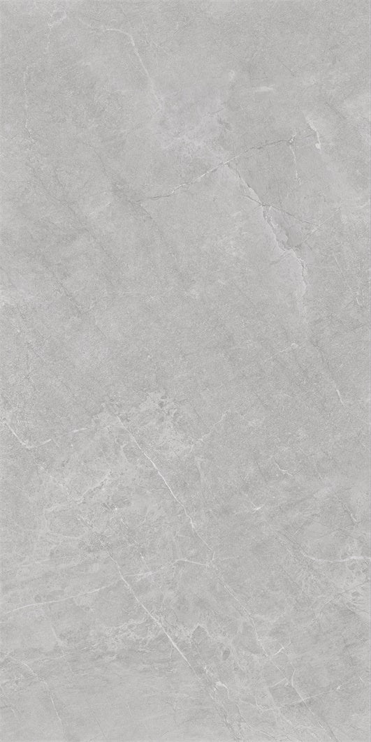 意大利設計磁磚 Italian Design Tiles 雲山泉 淺灰 FS7515086GY 75×150cm 地磚 牆磚 柔光磚 Dry grain and throw 半拋幹粒工藝 Dumb and soft face 啞柔面