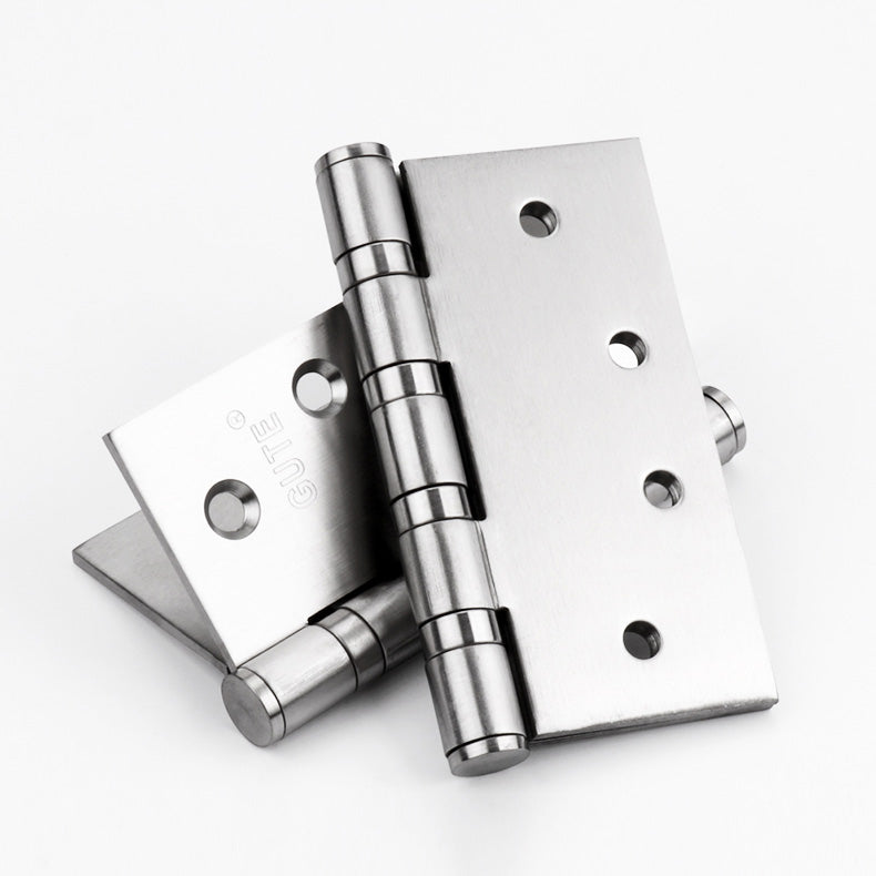 不銹鋼合頁加闊加厚大門木門10cm靜音鉸鏈摺頁