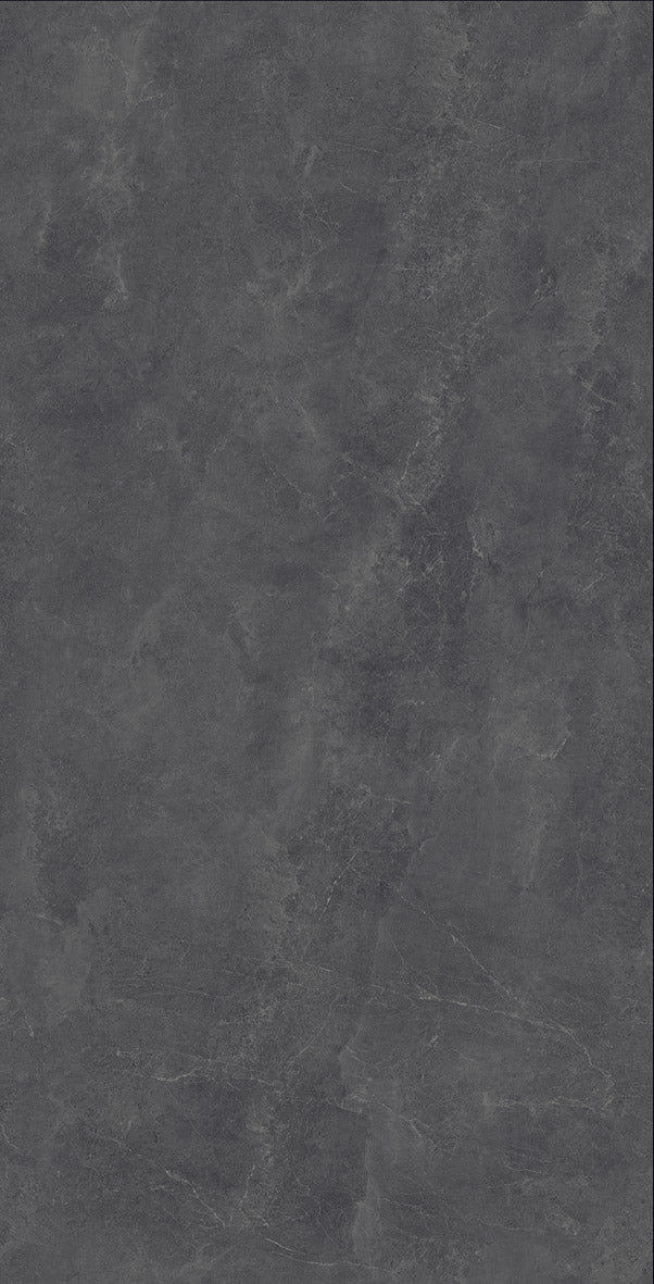 意大利設計磁磚 Italian Design Tiles 理石紋 深灰 CX918073GY 90×180cm 地磚 牆磚 柔光磚 Dry grain and throw 半拋幹粒工藝 Dumb and soft face 啞柔面