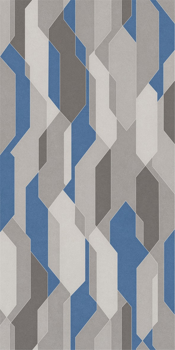 意大利設計磁磚 Italian Design Tiles 藝術花磚 SW7515H01AB 75×150cm 地磚 牆磚 柔光磚 Dry grain and throw 半拋幹粒工藝 Dumb and soft face 啞柔面