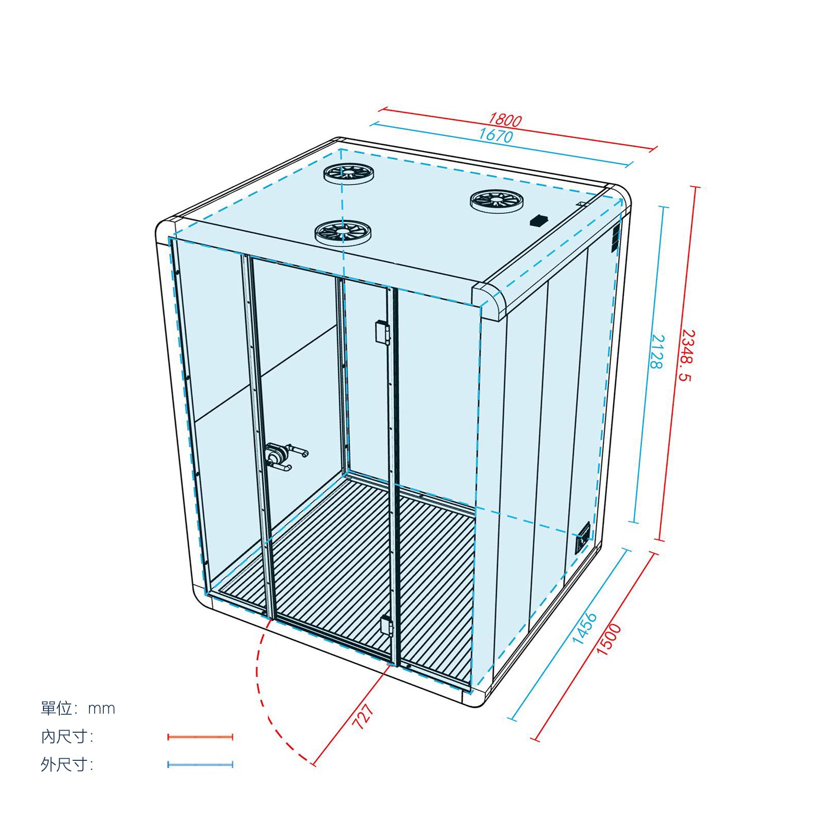Soundproof Pods for Office YPSL 隔音艙 Meeting Booths 隔音房 辦公室專用 隔音會議室 隔音會客室 包送貨安裝