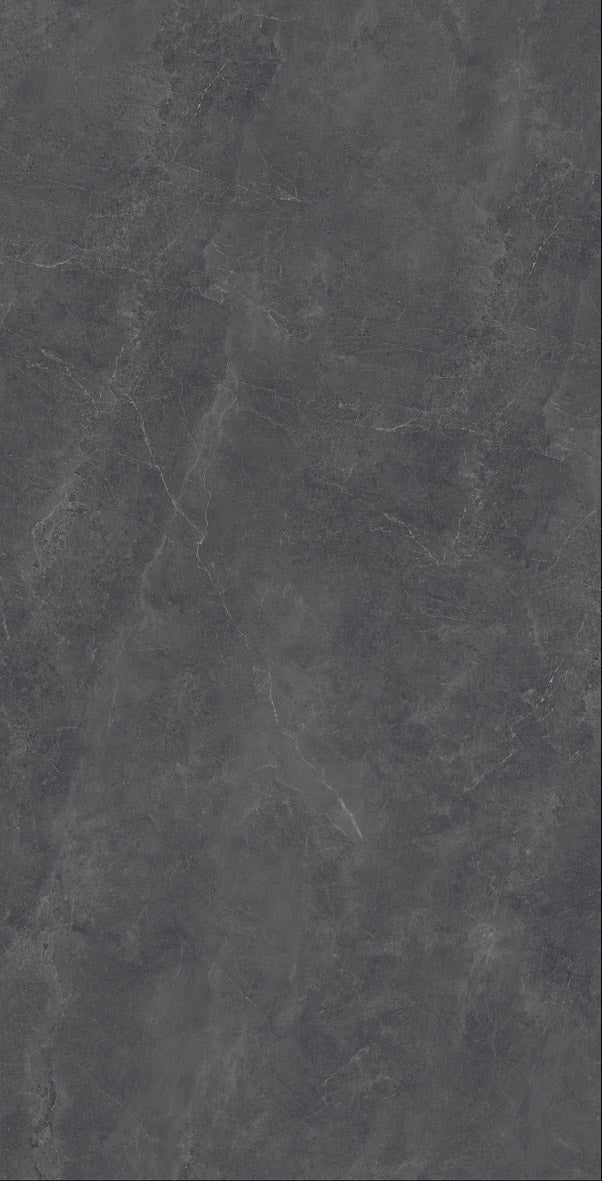 意大利設計磁磚 Italian Design Tiles 理石紋 深灰 CX918073GY 90×180cm 地磚 牆磚 柔光磚 Dry grain and throw 半拋幹粒工藝 Dumb and soft face 啞柔面