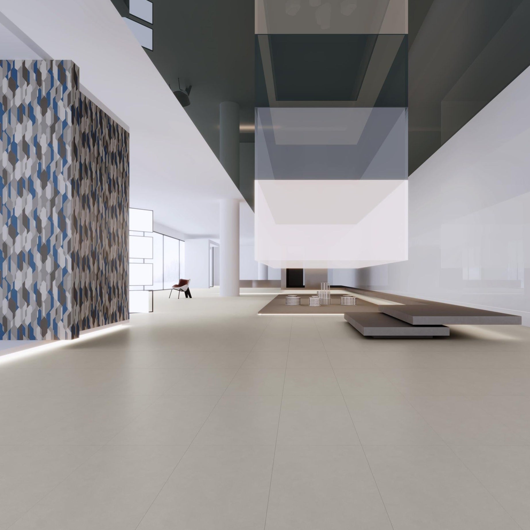 意大利設計磁磚 Italian Design Tiles 微水泥 米杏 CX7515G14 75×150cm 地磚 牆磚 柔光磚 Dry grain and throw 半拋幹粒工藝 Dumb and soft face 啞柔面