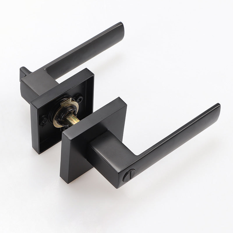 Door Lock Doors Handles Doors Hardware 標配款 F01系列 門鎖 有匙款 冇匙款 門把手 房間門 浴室衛生間門 方形鎖 一體鎖