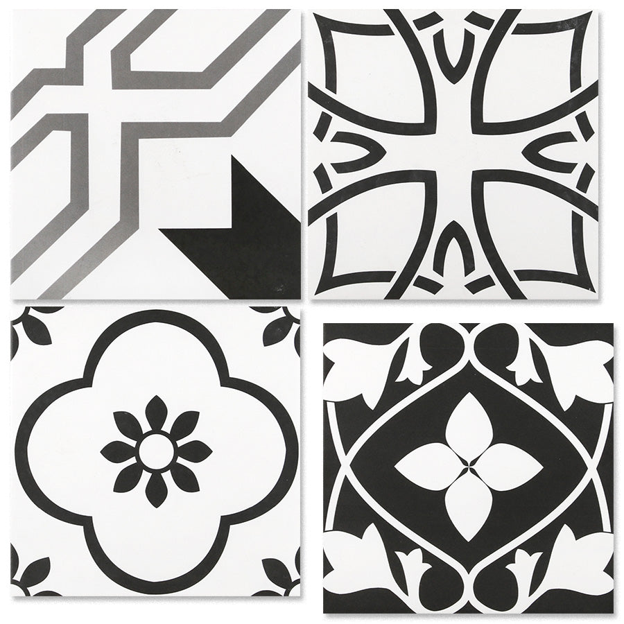 中國佛山瓷磚 China Foshan Tiles Encaustic Tiles 啞光地磚 牆磚 20111 花磚 裝飾磚 混裝發貨 隨機圖案 20×20cm