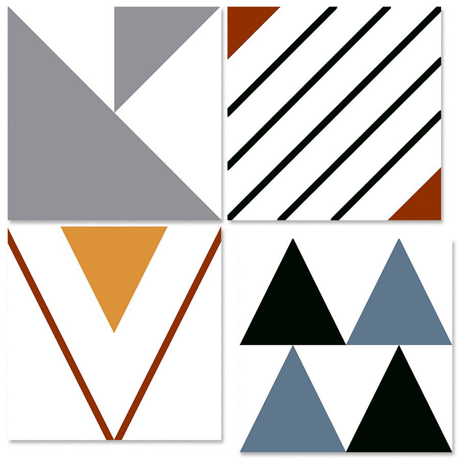 中國佛山瓷磚 China Foshan Tiles Encaustic Tiles 啞光地磚 牆磚 20125 花磚 裝飾磚 混裝發貨 隨機圖案 20×20cm