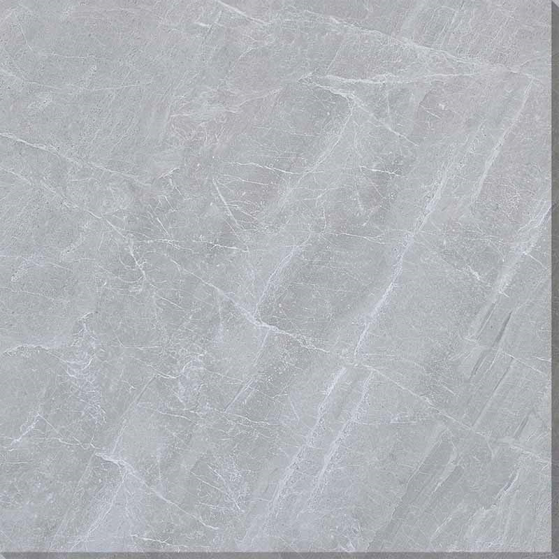 中國佛山磁磚 China Foshan Marble Tiles Glossy 大理石磁磚 連紋磁磚 地磚 牆磚 釉面磚 亮光面 8E8011土耳其灰 80×80cm