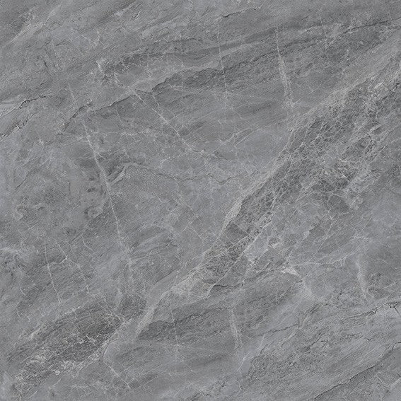 中國佛山磁磚 China Foshan Marble Tiles Glossy 大理石磁磚 連紋磁磚 地磚 牆磚 釉面磚 亮光面 8E8131辛格拉深灰 80×80cm