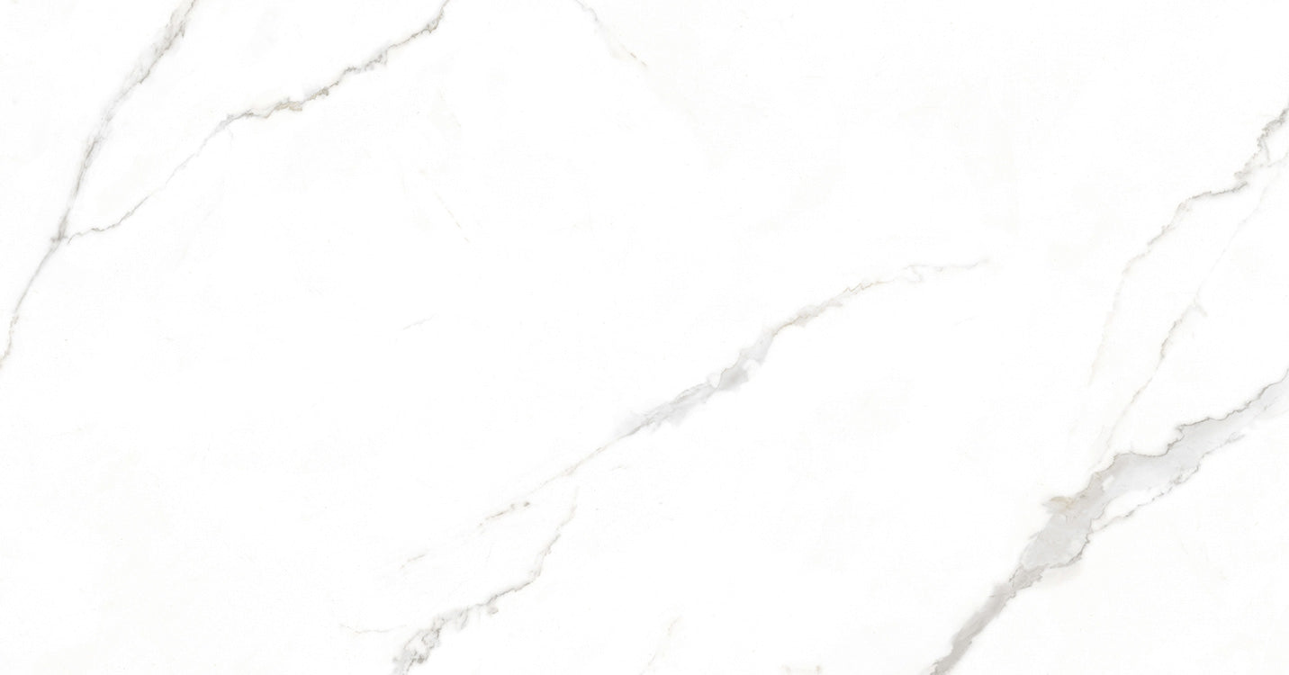 中國佛山瓷磚 China Foshan Marble Tiles Glossy 大理石瓷磚 連紋瓷磚 地磚 牆磚 釉面磚 亮光面 126E6133雪山白 60×120cm