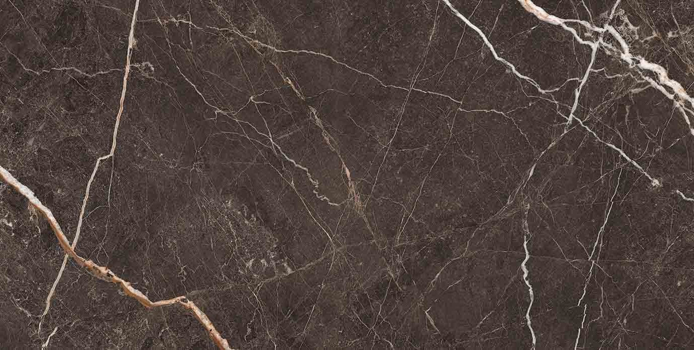 中國佛山瓷磚 China Foshan Marble Tiles Glossy 大理石瓷磚 連紋瓷磚 地磚 牆磚 釉面磚 亮光面 126E6010閃電啡 60×120cm