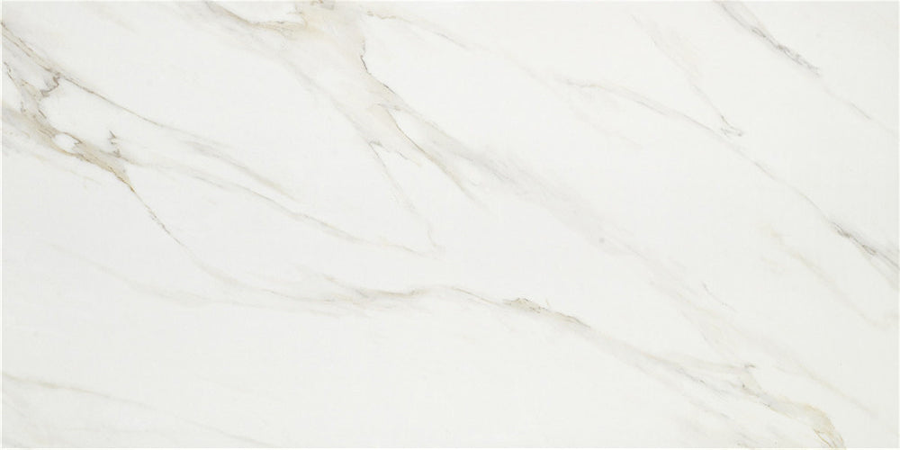 中國佛山瓷磚 China Foshan Marble Tiles Glossy 大理石瓷磚 連紋瓷磚 地磚 墻磚 釉面磚 亮光面 雲母爵士白TC126806 60×120cm