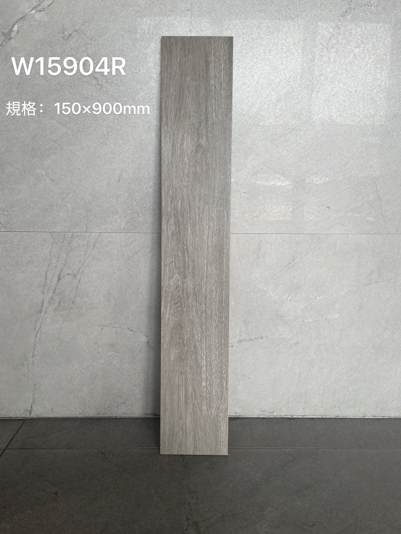 木紋磚 戶外地磚 R12級防滑 W15904R 15×90cm Wood Grain Brick R12 Anti-slip Finish Outdoor Tiles