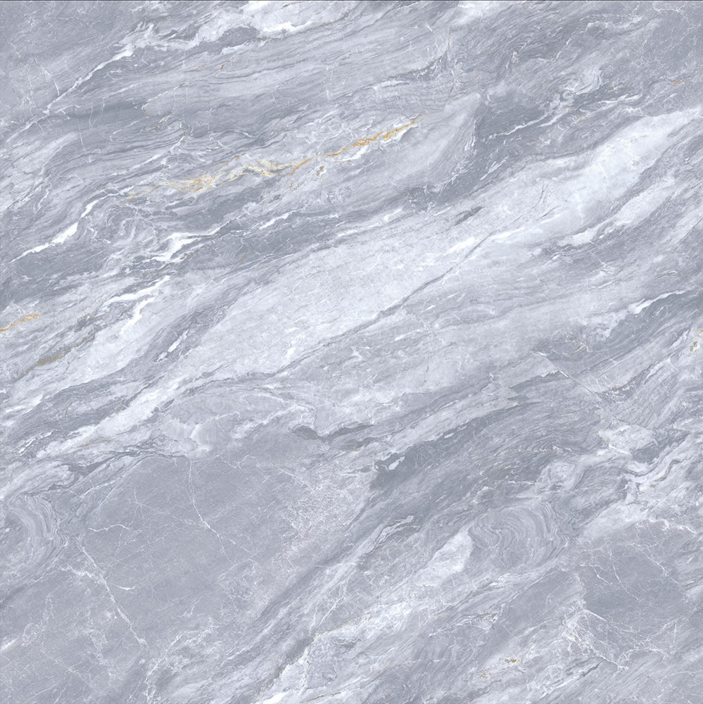 中國佛山瓷磚 China Foshan Marble Tiles Glossy 大理石瓷磚 連紋瓷磚 地磚 墻磚 釉面磚 亮光面 拉斐爾淺灰GTL81301 80×80cm