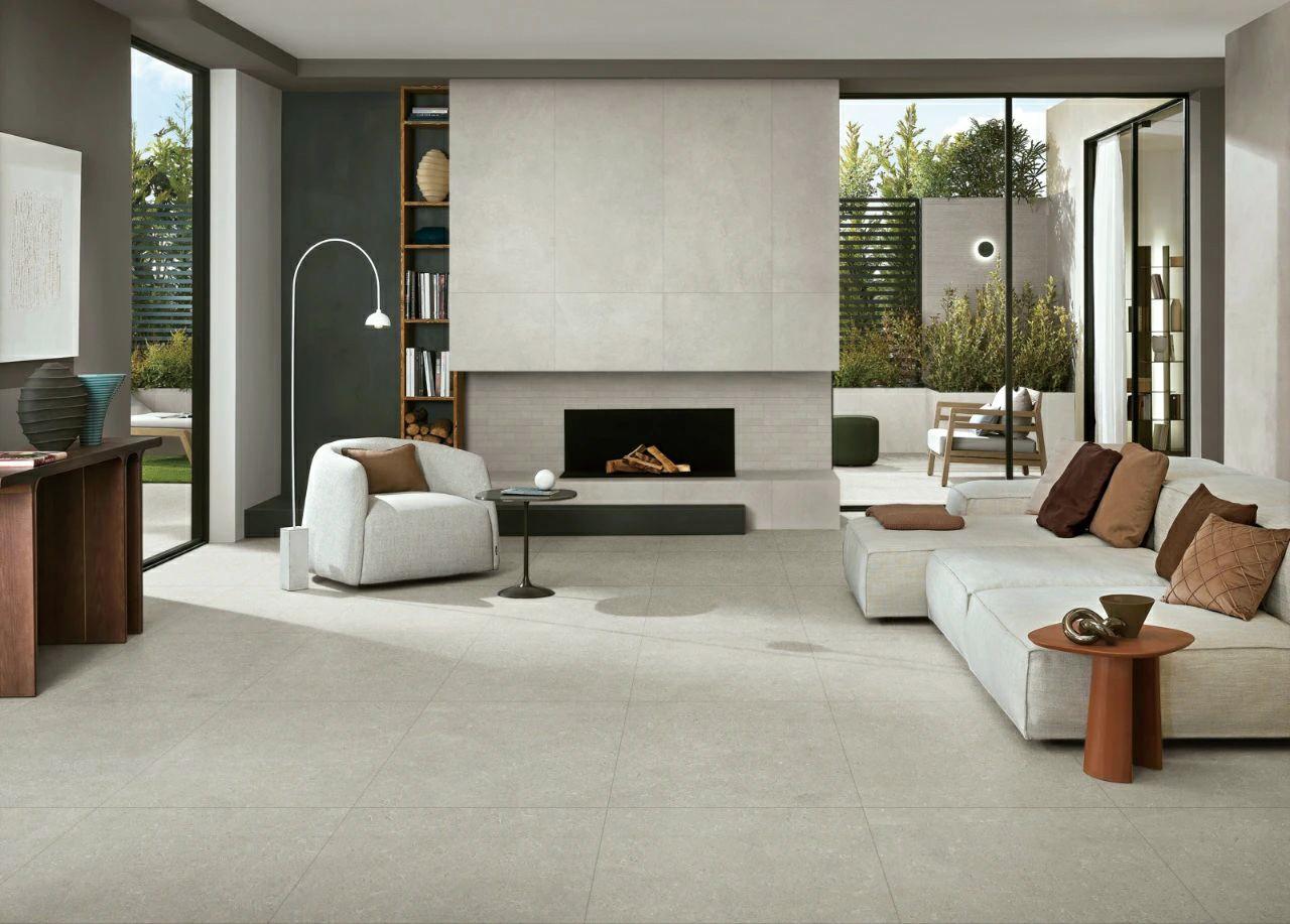 意大利設計磁磚 Italian Design Tiles 萊姆石米黃 CX88T04 80×80cm 地磚 牆磚 柔光磚 Ultra-fine dry grain 超細半拋幹粒工藝 Silky 丝滑面