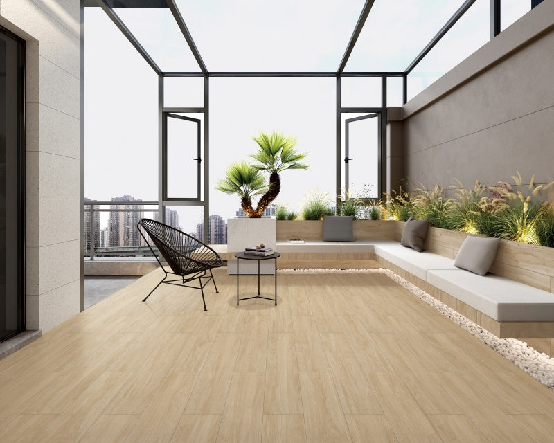 中國佛山磁磚 FOSHAN Tiles WS12231 木紋磚 Wood Grain Brick 地磚 啞光 20×120cm