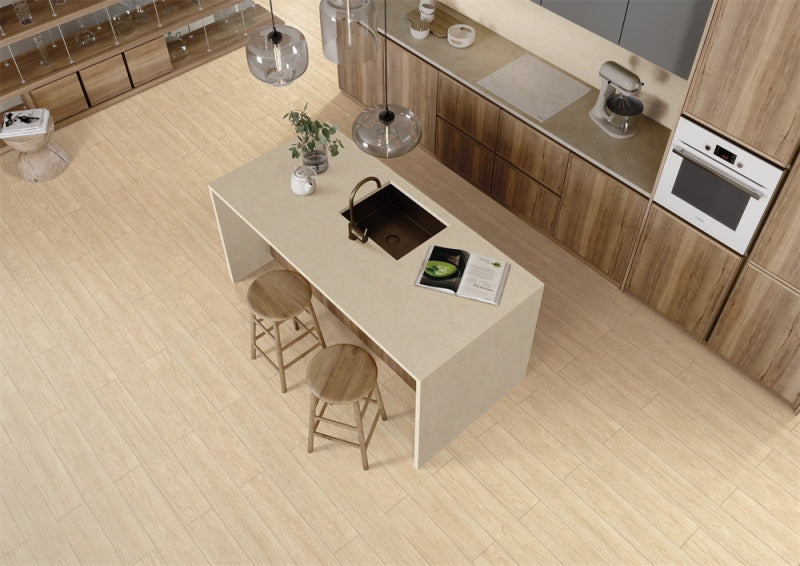 中國佛山磁磚 FOSHAN Tiles M12253 木紋磚 Wood Grain Brick 地磚 啞光 20×120cm