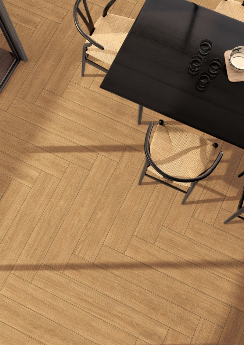 中國佛山磁磚 FOSHAN Tiles M12250 木紋磚 Wood Grain Brick 地磚 啞光 20×120cm