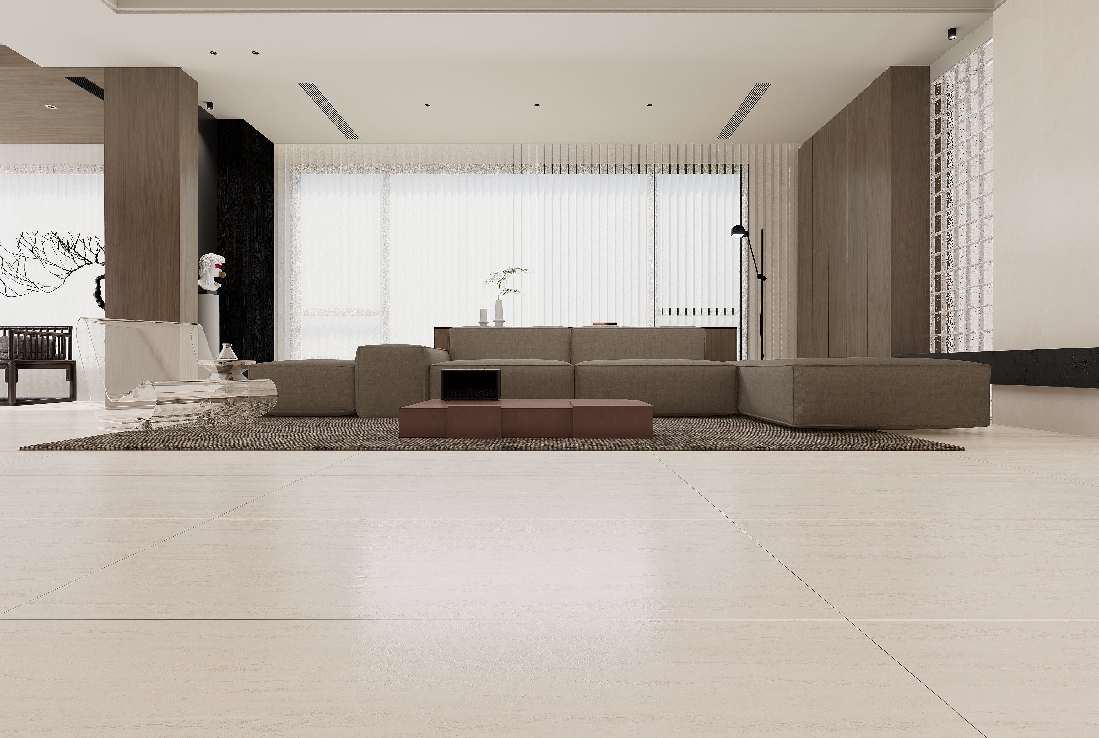 仿古磚 Rustic Tiles YM61035 60x120cm 復刻釉 中國佛山瓷磚 China Foshan Tiles 地磚 Floor Tiles 墻磚 Wall Tiles