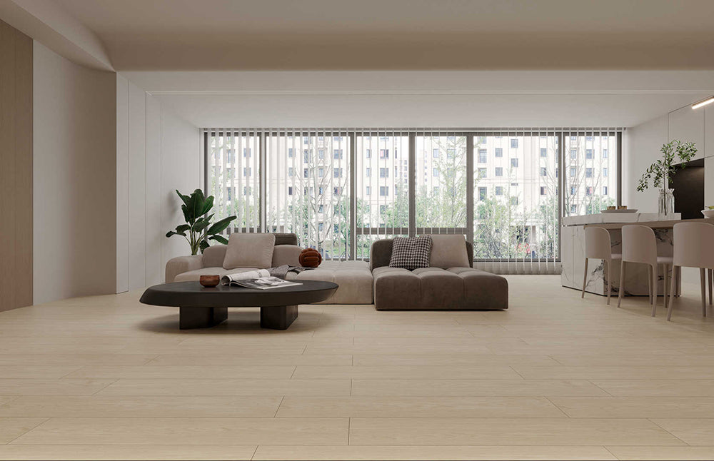 中國佛山磁磚 FOSHAN Tiles YM21033-J 木紋磚 Wood Grain Brick 地磚 啞光 20×100cm