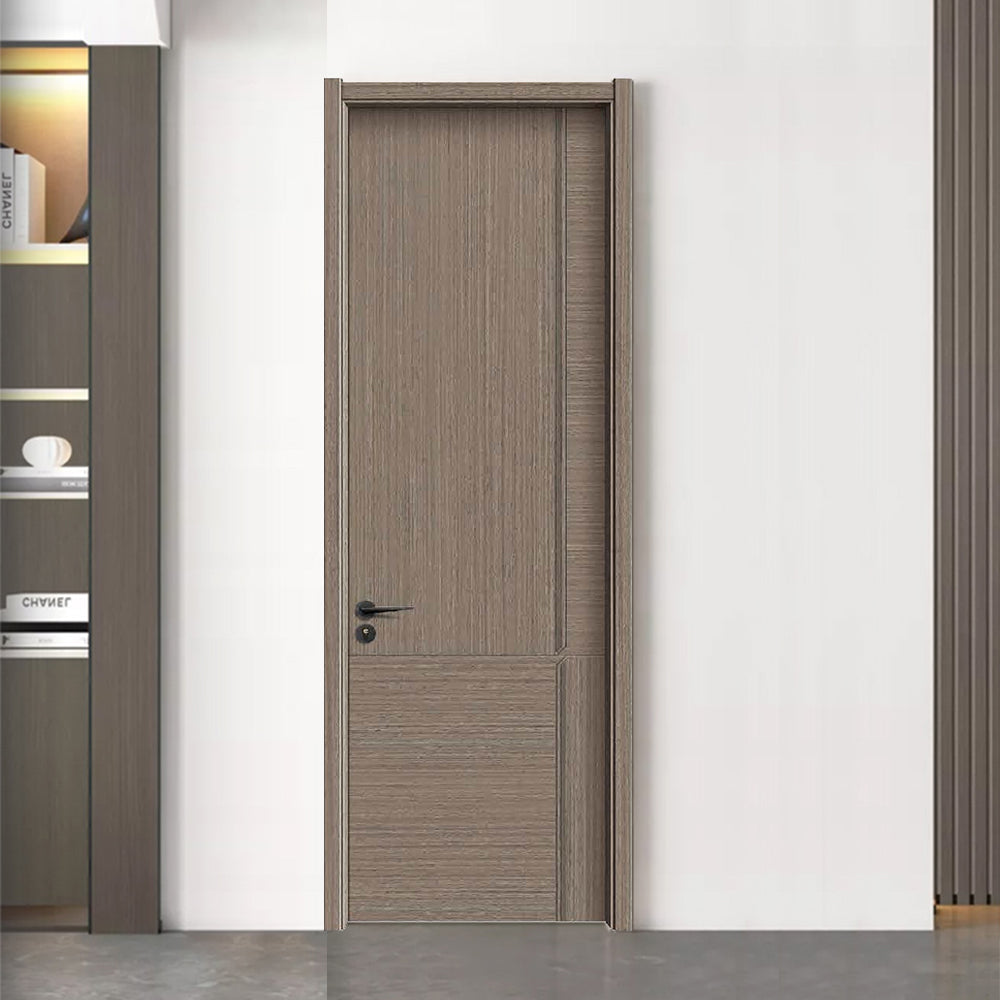 Carbon Crystal Wooden Doors (包木框和門鎖)清雅胡桃1號 LS-2301-1 風雅胡桃2號 LS-2301-2 碳晶門 實木復合門 生態門 現代簡約風格 新西蘭松木門框 60mm