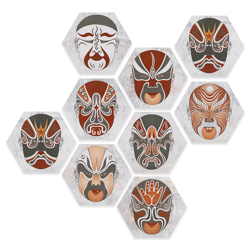 中國佛山瓷磚 China Foshan Tiles Encaustic Tiles 啞光地磚 牆磚 23013 花磚 裝飾磚 20×23cm