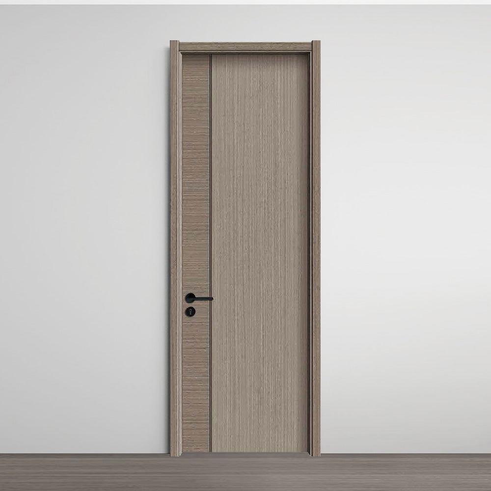 Carbon Crystal Wooden Doors (包木框和門鎖)風雅胡桃2號 LS-2308-2 碳晶門 實木復合門 生態門 現代簡約風格 新西蘭松木門框 60mm