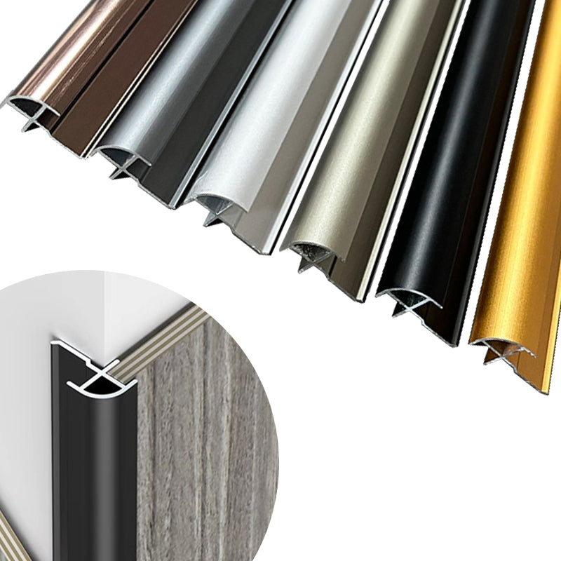 Aluminium Alloy External Corners Decorative Strip 墻板專用 鋁合金 圓弧陽角裝飾線 修邊線 長度2.5米/條