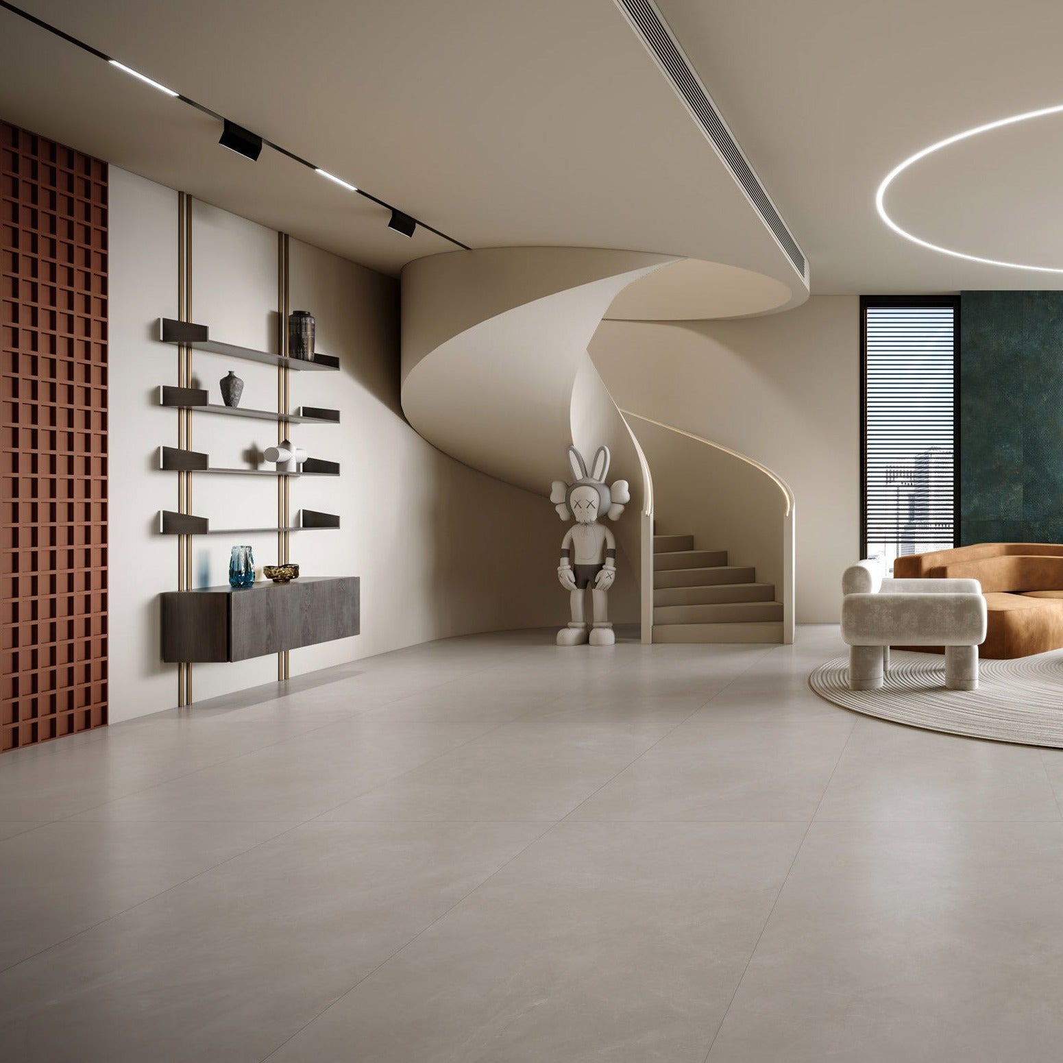 意大利設計磁磚 Italian Design Tiles 星際 CX715R02 75×150cm 地磚 牆磚 柔光磚 Dry grain and throw 半拋幹粒工藝 Dumb and soft face 啞柔面